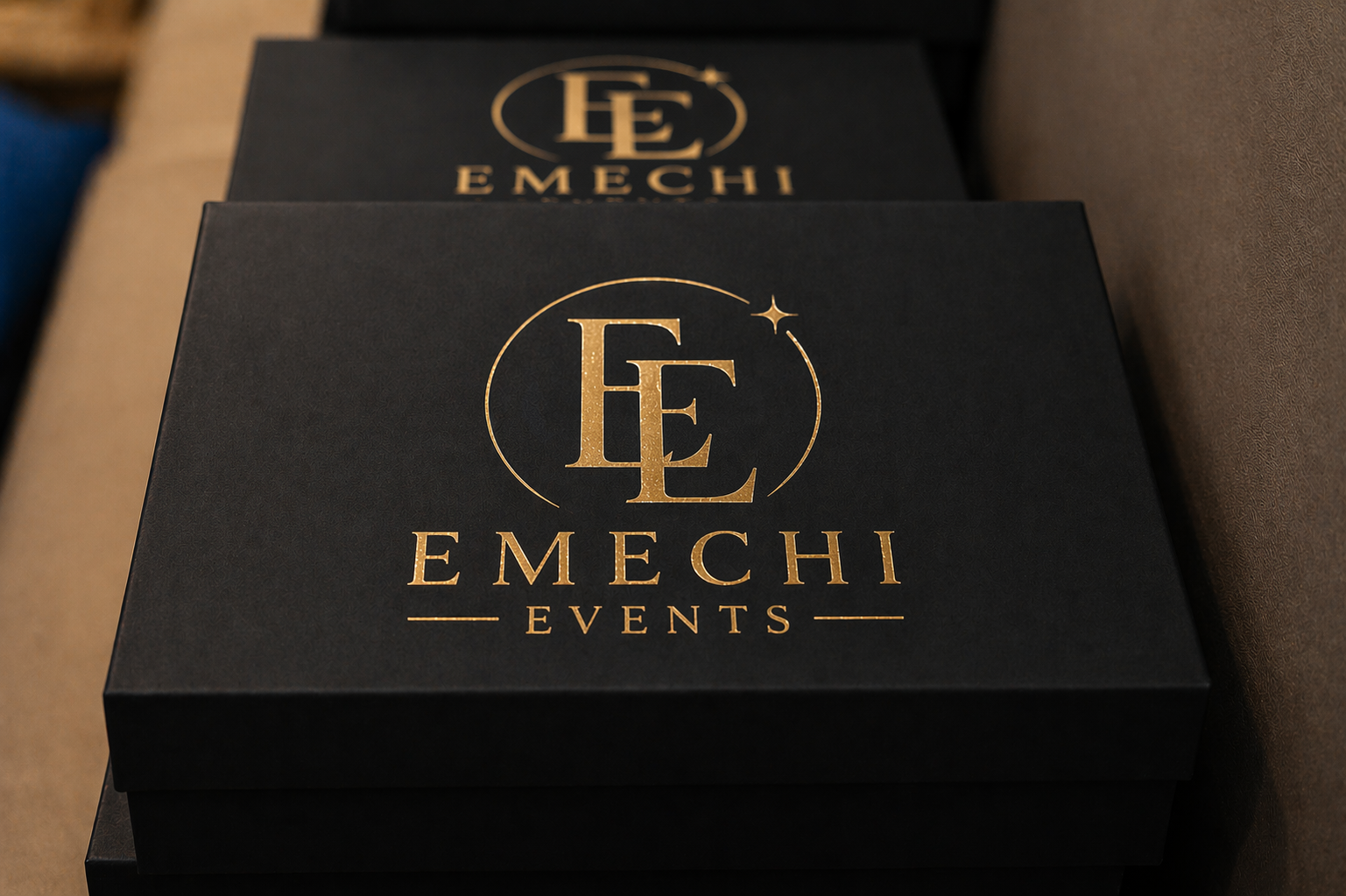 Emechi Events — identidade visual